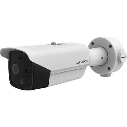 Hikvision DS-2TD2617-6-QA Heatpro Series 160 × 120 IR Thermal IP Bullet Camera, 6.2mm Fixed Lens, White