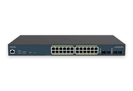 EnGenius 24-Port Managed Gigabit 410W PoE+ Network Switch (EWS1200-28TFP)