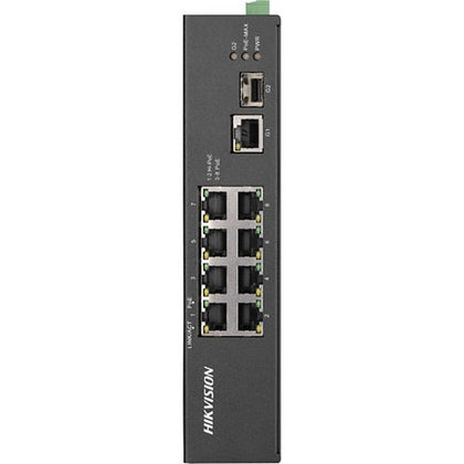 Hikvision DS-3T0310HP-E-HS Pro Series 8-Port Unmanaged Ho-PoE Switch, 6 × 100M PoE RJ45, 90W
