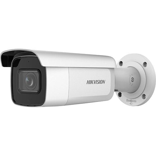 Hikvision DS-2CD2643G2-IZS Pro Series, AcuSense IP67 4MP 2.8-12mm Motorized Varifocal Lens, IR 50M IP Bullet Camera, White