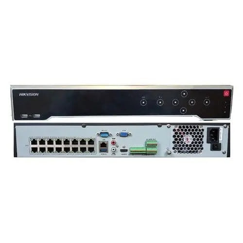 12MP DS-7732NI-I4/16P(B) 32 Channel Network Video Recorder Hikvision with 16 Ports POE Hikvision Ports POE  VoIP Supplies