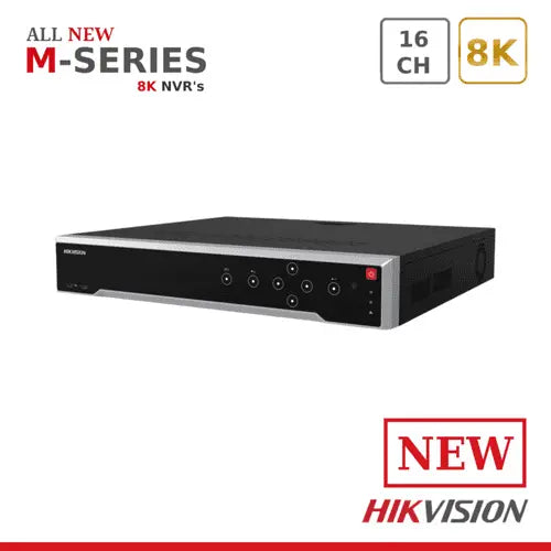 12MP Hikvision DS-7716NI-M4/16P 16 Channel PoE Network Video Recorder PoE PoE  VoIP Supplies