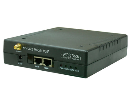 PORTech MV-372L - 2 channel GSM/VoIP Gateway - 4G LTE