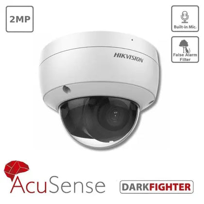 2 MP Hikvision DS-2CD2126G2-ISU(2.8mm)(C) AcuSense Fixed Dome Network Camera Hikvision Dome  VoIP Supplies
