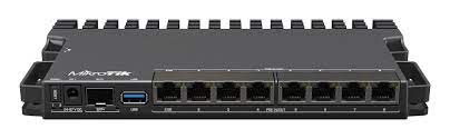 MikroTik RouterBoard RB5009UPr+S+IN: 4-core 1.4GHz CPU, 1GB RAM, 2.5Gbit LAN, PoE