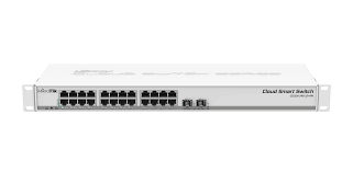MikroTik Cloud Router 326-24G-2S+IN: 24 Gigabit Ports, 2 SFP+