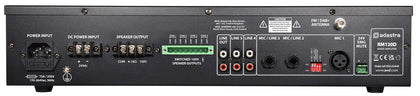 Adastra RM120D 120W 4-Zone 100V Line Mixer Amplifier with Bluetooth & DAB