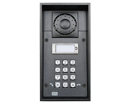 2N IP Force - 1 Button + Keypad + 10W Speaker (9151101KW) 2N Telecommunications 2N Telecommunications  VoIP Supplies