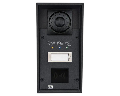 2N IP Force - 1 Button + Visual signalling + RFID Ready + 10W Speaker (9151101RPW) 2N Telecommunications 2N Telecommunications  VoIP Supplies