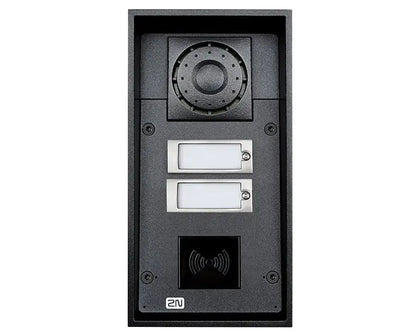 2N IP Force - 2 Button + RFID Ready + 10W Speaker (9151102RW) 2N Telecommunications 2N Telecommunications  VoIP Supplies
