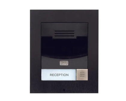 2N IP Solo Surface Mount in Black (9155301CBS) 2N Telecommunications SIP Door Entry System  VoIP Supplies