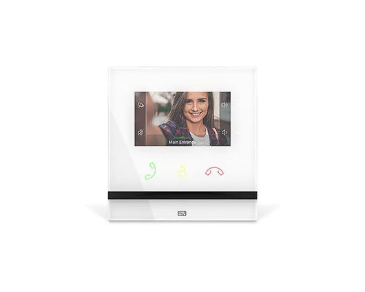 2N Indoor Compact White 2N Telecommunications SIP Door Entry System  VoIP Supplies