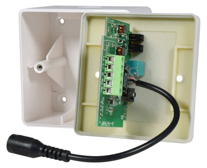 AV Link Bluetooth 5.0 Receiver Wall Plate & Back Box with Aux Input