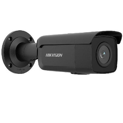 Hikvision DS-2CD2T66G2-2I Pro Series AcuSense 6MP IP67 IR 60M IP Bullet Camera, 2.8mm Fixed Lens, Black