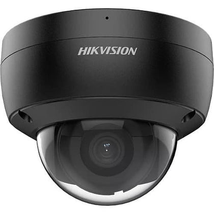 Hikvision DS-2CD2186G2-ISU Pro Series AcuSense IP67 4K IR 30M IP Dome Camera, 2.8mm Fixed Lens, Black