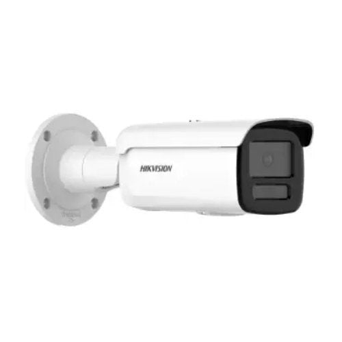 Hikvision DS-2CD2647G2HT-LIZS(2.8-12mm)(eF) Pro Series, 4MP Smart Hybrid Light with ColorVu IP Bullet Camera, 2.8-12mm Varifocal Lens, IP67, White