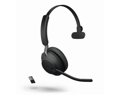Jabra Evolve2 65 Link380a UC Mono Black Wireless Headset (26599-889-999)