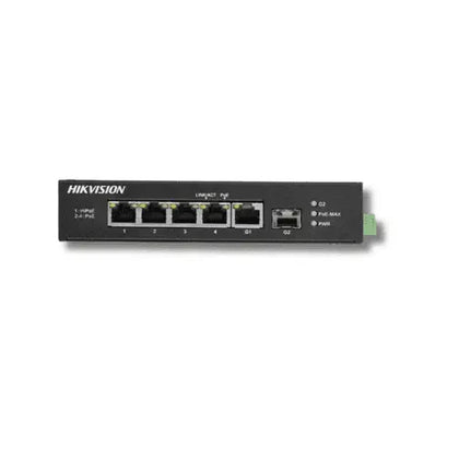 4-Port Hikvision DS-3T0306HP-E/HS 100M Unmanaged Hi-PoE Switch (Offer) Hikvision PoE  VoIP Supplies