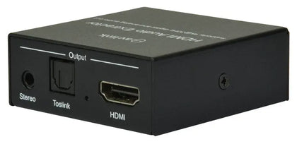 4K HDMI Digital Audio Extractor AV:Link Commercial Audio  VoIP Supplies