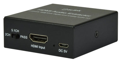 4K HDMI Digital Audio Extractor AV:Link Commercial Audio  VoIP Supplies