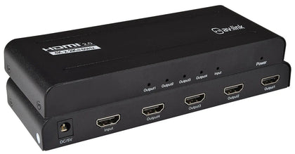 4K HDMI Splitter AV:Link Commercial Audio  VoIP Supplies