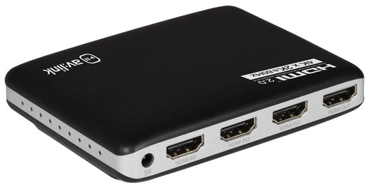 4K HDMI Switch with Remote Control AV:Link Commercial Audio  VoIP Supplies