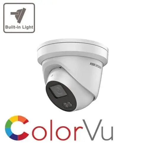 4MP IP DS-2CD2347G1-L ColorVu Hikvision Fixed Turret Network Camera Hikvision Hikvision  VoIP Supplies