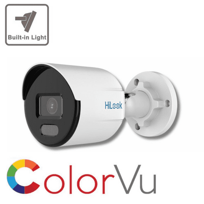 2MP IPC-B129H IP ColorVu PoE Bullet 2.8mm HiLook Network Camera