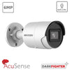 6MP Hikvision DS-2CD2066G2-IU AcuSense Mini Bullet Network Camera Powered by DarkFighter Hikvision Bullet  VoIP Supplies