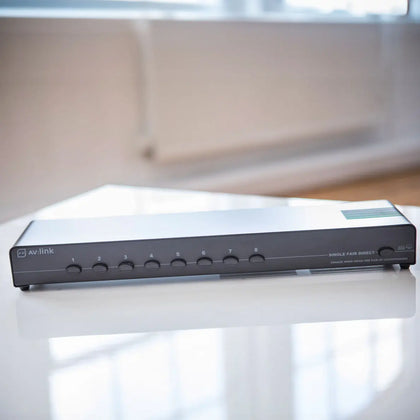 8 Way Loudspeaker Selector AV:Link Commercial Audio  VoIP Supplies