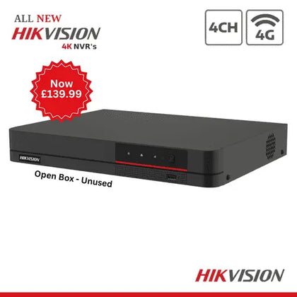 8MP DS-7604NI-K1/4P/4G Hikvision 4 Channel 4G NVR Series Clearence (Offer) Hikvision Hikvision  VoIP Supplies