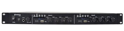 A14 Dual Stereo Mixer-Amplifier 4 x 100W A14 Adastra   VoIP Supplies