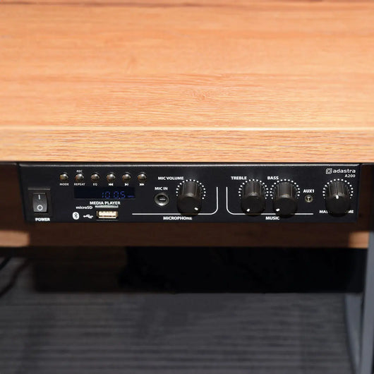 A200 Stereo PA Amplifier Adastra   VoIP Supplies