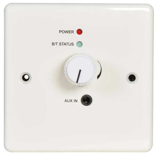 AV Link Bluetooth 5.0 Receiver Wall Plate & Back Box with Aux Input AV:Link Commercial Audio  VoIP Supplies