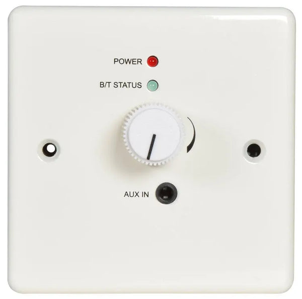 AV Link Bluetooth 5.0 Receiver Wall Plate & Back Box with Aux Input AV:Link Commercial Audio  VoIP Supplies
