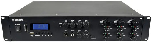 Adastra A6 3-Zone / 6-Channel Stereo Mixing Amplifier, 6x200W Adastra Commercial Audio  VoIP Supplies