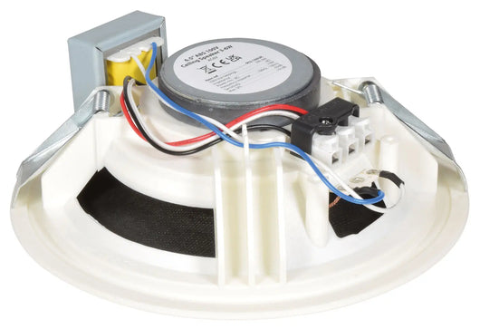 Adastra AC6V 6.5" 6W Ceiling Speaker, 100V Line or 8 Ohms Adastra Commercial Audio  VoIP Supplies