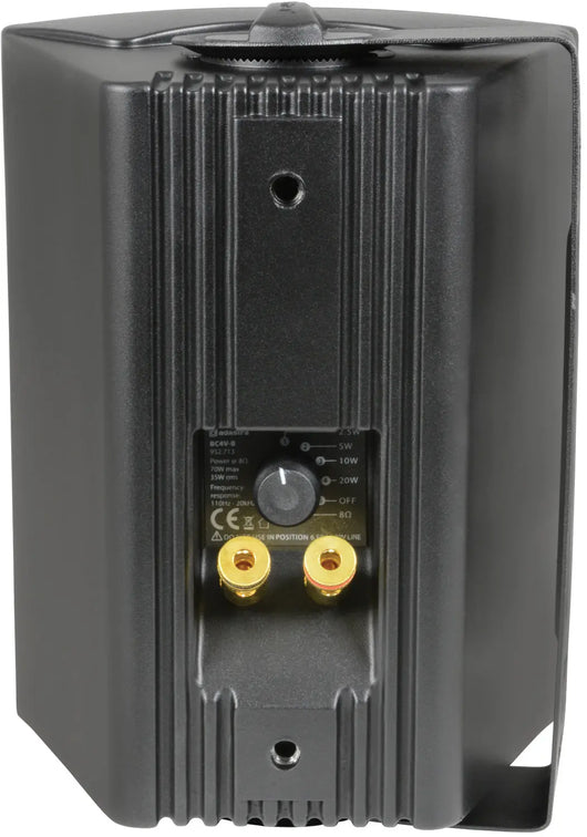 Adastra BC4V-B & BC4V-W 4" Indoor Wall Mount Speaker, 100V Line or 8 Ohm Adastra Commercial Audio  VoIP Supplies
