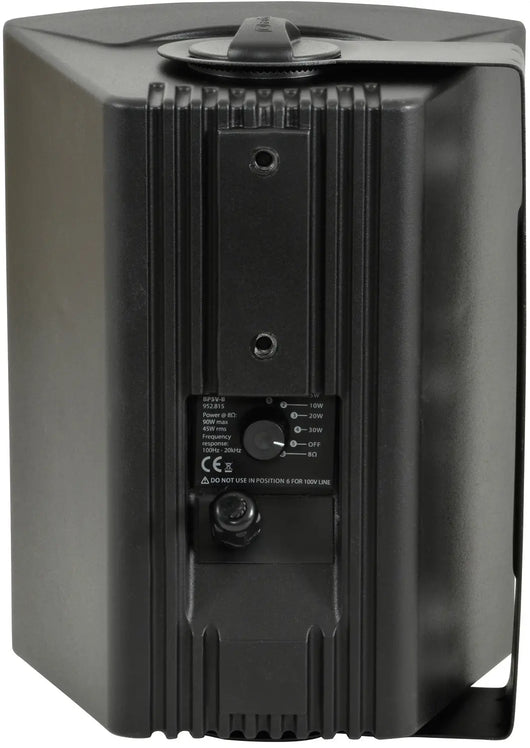 Adastra BP5V-B & BP5V-W 5.25" Outdoor Weatherproof Wall Speaker, 100V Line or 8 Ohm Adastra Commercial Audio  VoIP Supplies