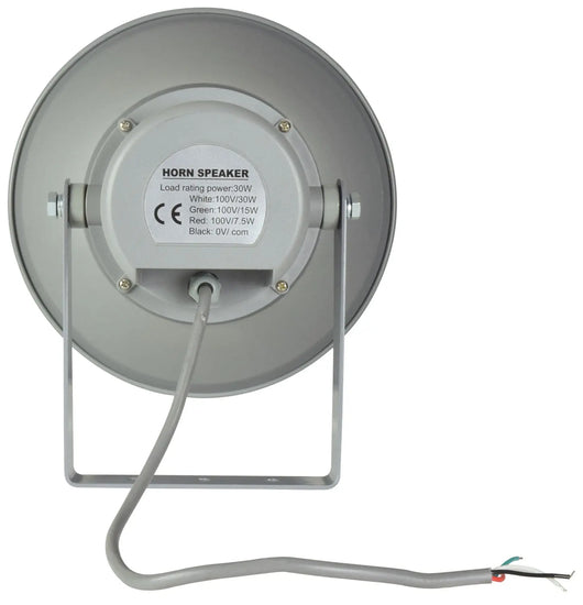 Adastra HD50V 50W Heavy Duty 100V Line Weatherproof Horn Speaker Adastra Commercial Audio  VoIP Supplies