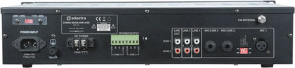 Adastra RM1202 2-Zone 100V Line Mixer Amplifier with Bluetooth, USB/SD & FM Tuner Adastra Commercial Audio  VoIP Supplies