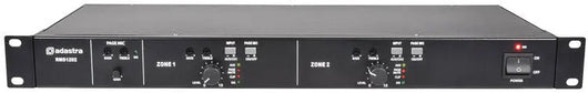 Adastra RMS1202 2-Zone Amplifier, 100V or 4-16 Ohms, 2 x 120W Adastra Commercial Audio  VoIP Supplies