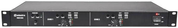 Adastra RMS1202 2-Zone Amplifier, 100V or 4-16 Ohms, 2 x 120W Adastra Commercial Audio  VoIP Supplies