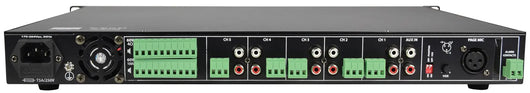Adastra RMS605 5-Zone Class-D Amplifier, 5 x 60W, 100V / 4-16 Ohm Adastra Commercial Audio  VoIP Supplies