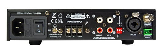 Adastra UX240 Compact 240W 100V Mixer Amplifier with Bluetooth & DAB Radio Adastra Commercial Audio  VoIP Supplies