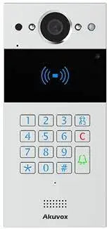 Akuvox R20KS Compact IP Door Intercom Unit with Key Pad Akuvox SIP Door Entry System  VoIP Supplies