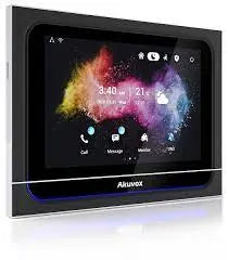 Akuvox X933W Premium 7 inch Touchscreen Door Intercom Answering Panel Akuvox SIP Door Entry System  VoIP Supplies