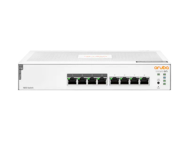 Aruba Instant On 1830 8G 4p Class4 PoE 65W Switch (JL811A) Aruba Switches  VoIP Supplies