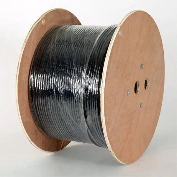 Cat6 SWA Solid U/UTP PE External Black LAN Cable x 50mtr VoIP Supplies Cat 6 Cabling  VoIP Supplies