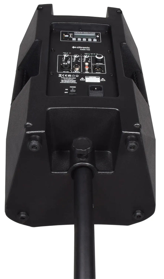 Citronic CASA-10A 220W Active PA Speaker with Bluetooth DSP & USB/SD Citronic Commercial Audio  VoIP Supplies